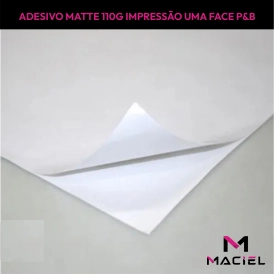ADESIVO MATTE A4 | 110g 1X0