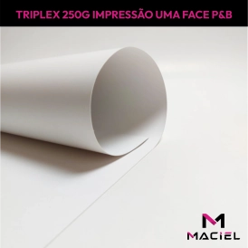 PAPEL | TRIPLEX | 250G | A3 | FRENTE 1X0